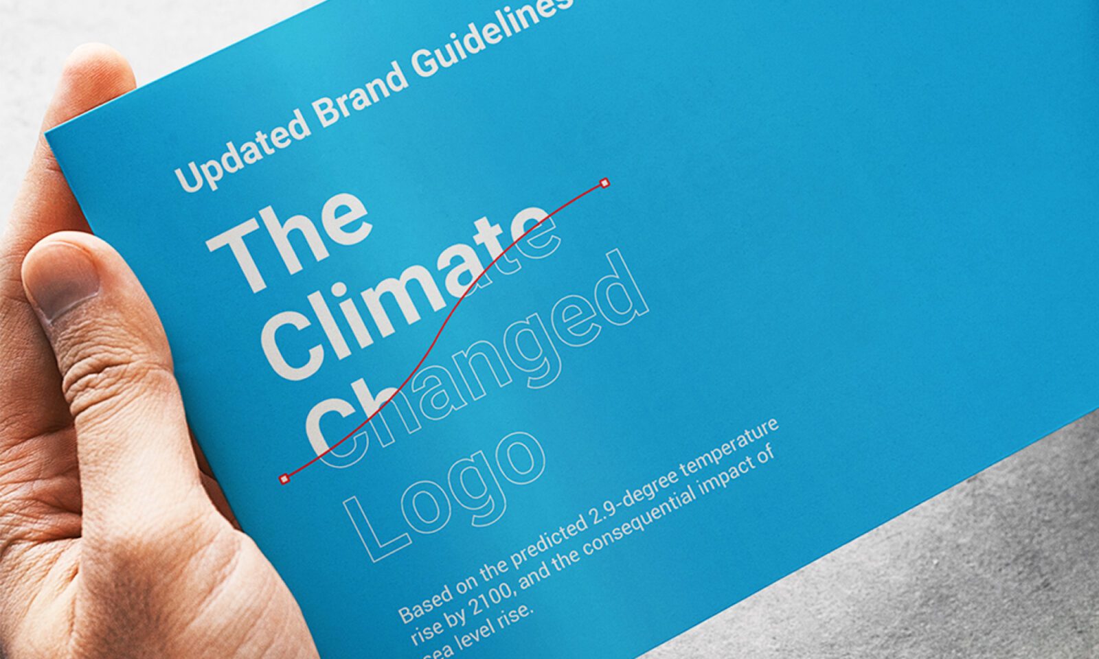 Quand un logo devient un cri d’alerte : le Climate Changed Logo qui interpelle